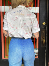 Load image into Gallery viewer, Vintage 1940s signature blouse