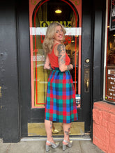Load image into Gallery viewer, Vintage Pendleton plaid skirt