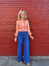 Load image into Gallery viewer, Vintage 70s plaid jacket