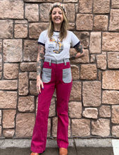 Load image into Gallery viewer, Magenta Bell Bottoms