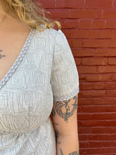 Load image into Gallery viewer, Silver Tinsel Dress