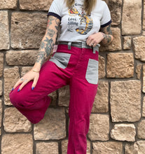 Load image into Gallery viewer, Magenta Bell Bottoms