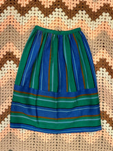 Load image into Gallery viewer, Striped Wool Midi Skirt