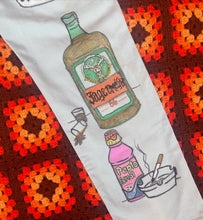 Load image into Gallery viewer, “American dream” hand painted jeans