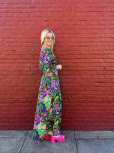 Load image into Gallery viewer, Vintage 70s floral maxi
