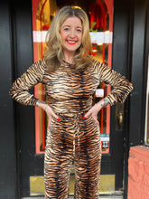 Load image into Gallery viewer, 70s Tiger Jumpsuit
