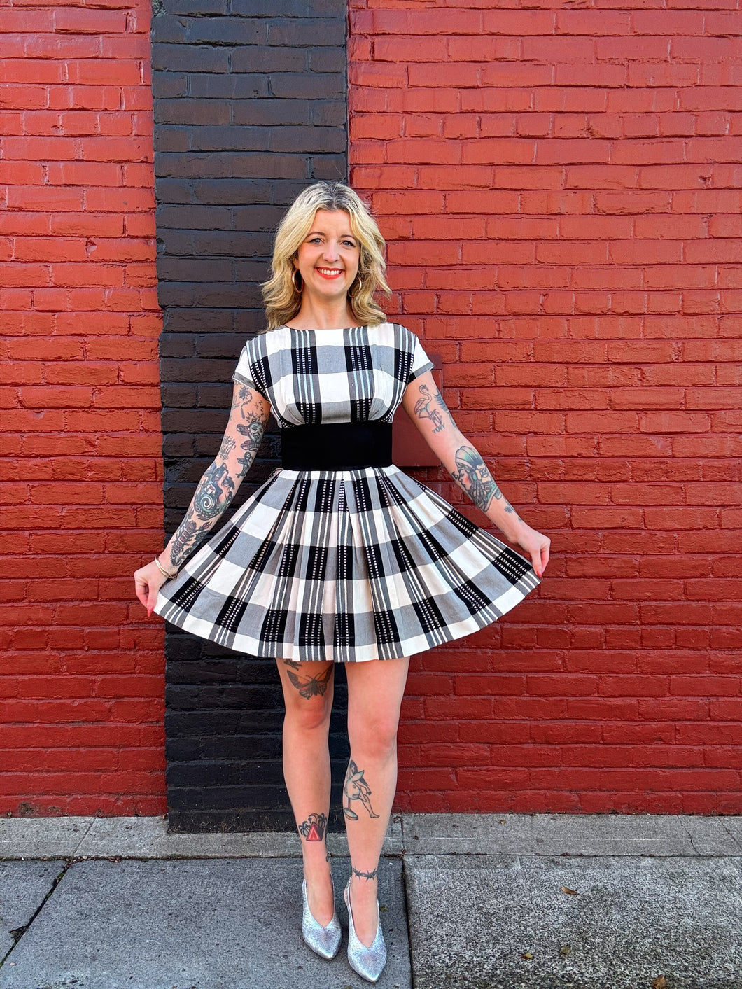 Vintage 50s mini dress