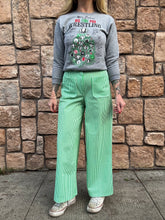 Load image into Gallery viewer, Vintage 70s wide leg dress party pants
