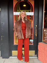 Load image into Gallery viewer, Vintage 70s fur jacket
