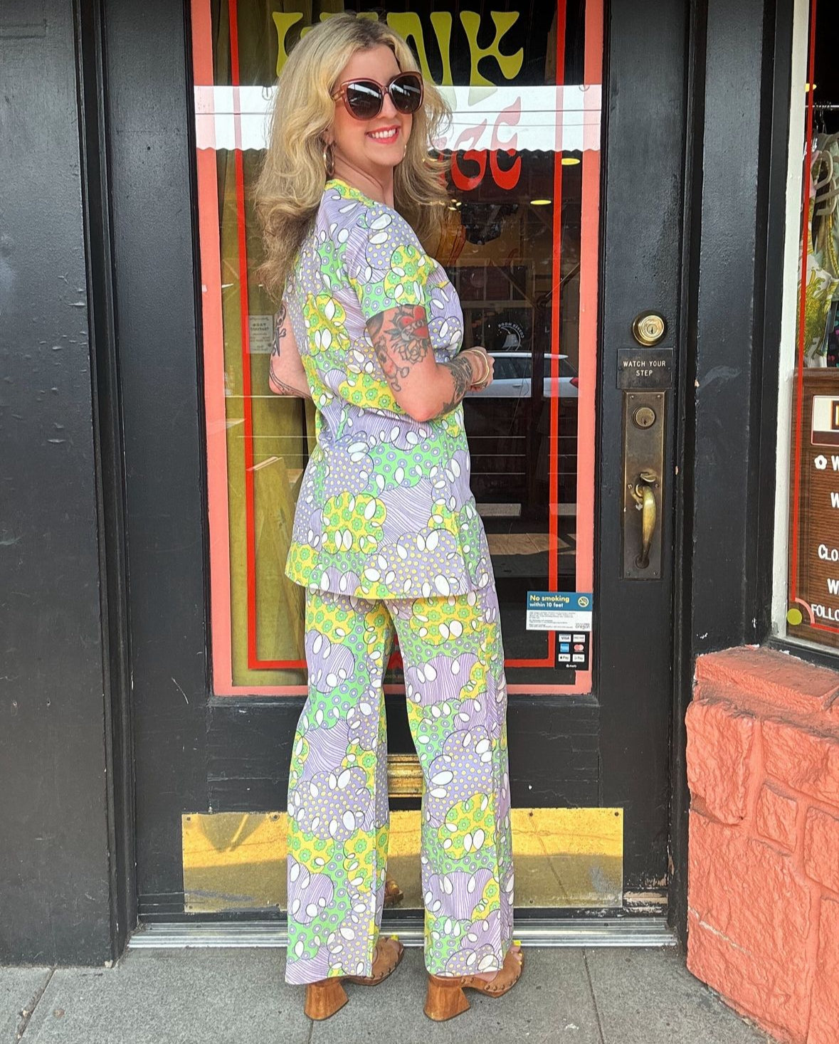 Vintage 60s/70s matching dress+pant – Wink Vintage
