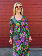 Load image into Gallery viewer, Vintage 70s floral maxi
