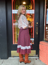 Load image into Gallery viewer, Vintage 70s Gunne Sax skirt
