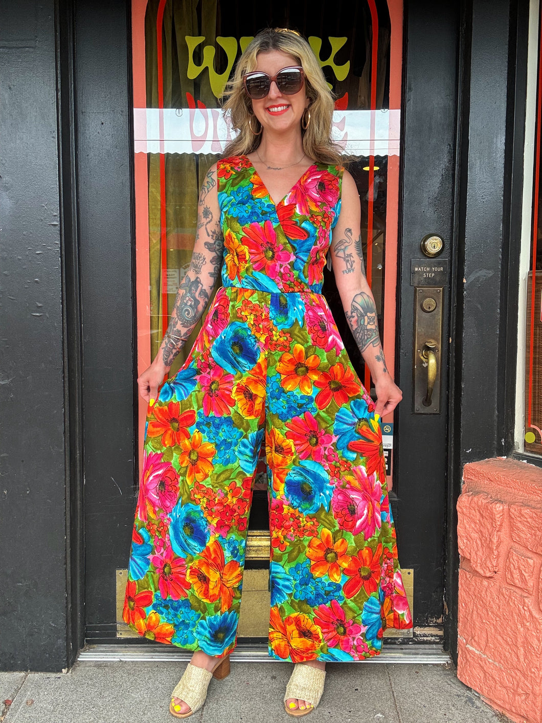 Rare vintage 1960s Waltah Clarke Jumpsuit