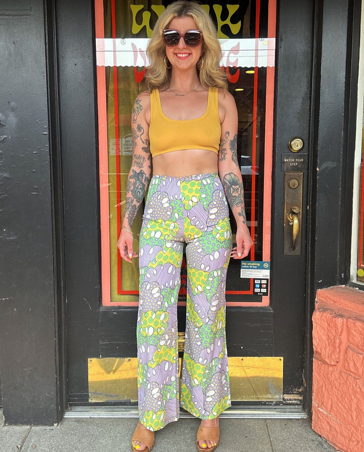 Vintage 60s/70s matching dress+pant – Wink Vintage