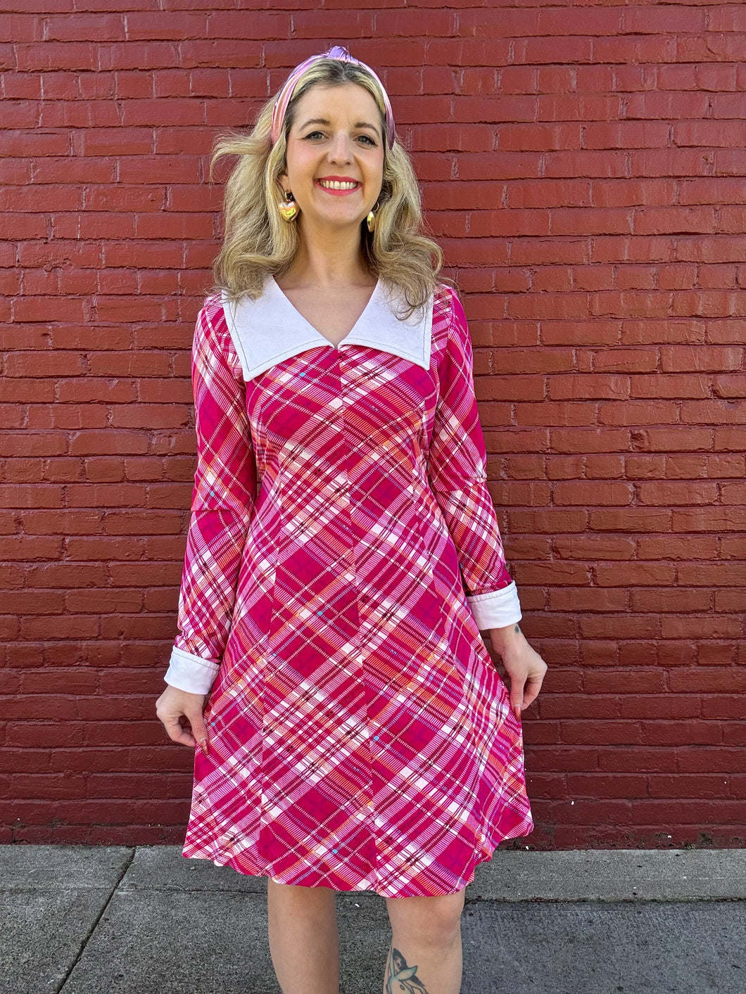 Vintage 70s mod dress