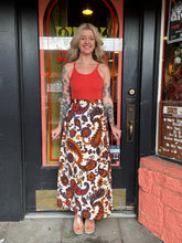 Load image into Gallery viewer, Vintage 60s/70s paisley maxi skirt
