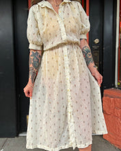 Load image into Gallery viewer, Vintage 70s does 30s sheer dress
