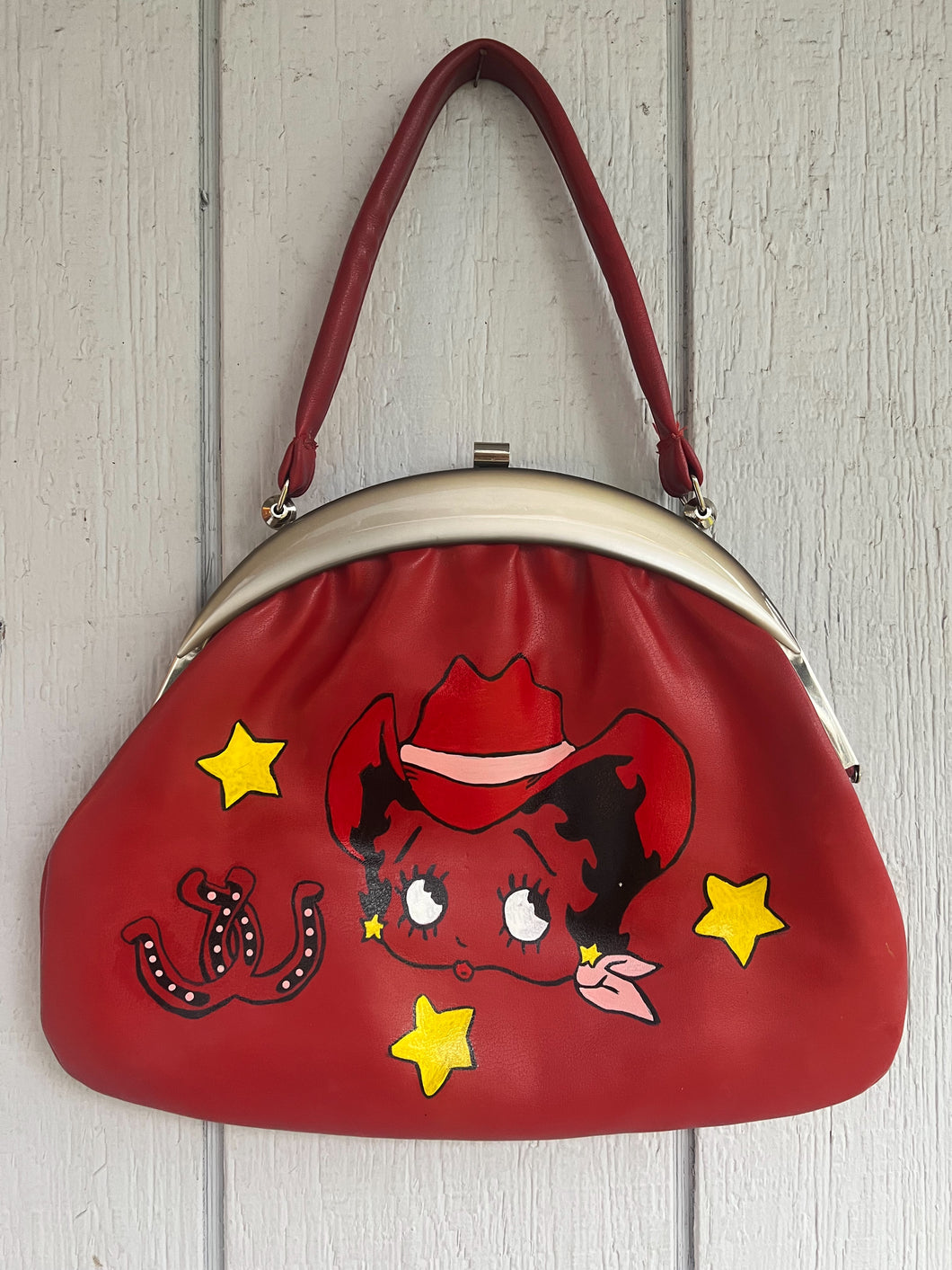 Hand Painted Boop Purse
