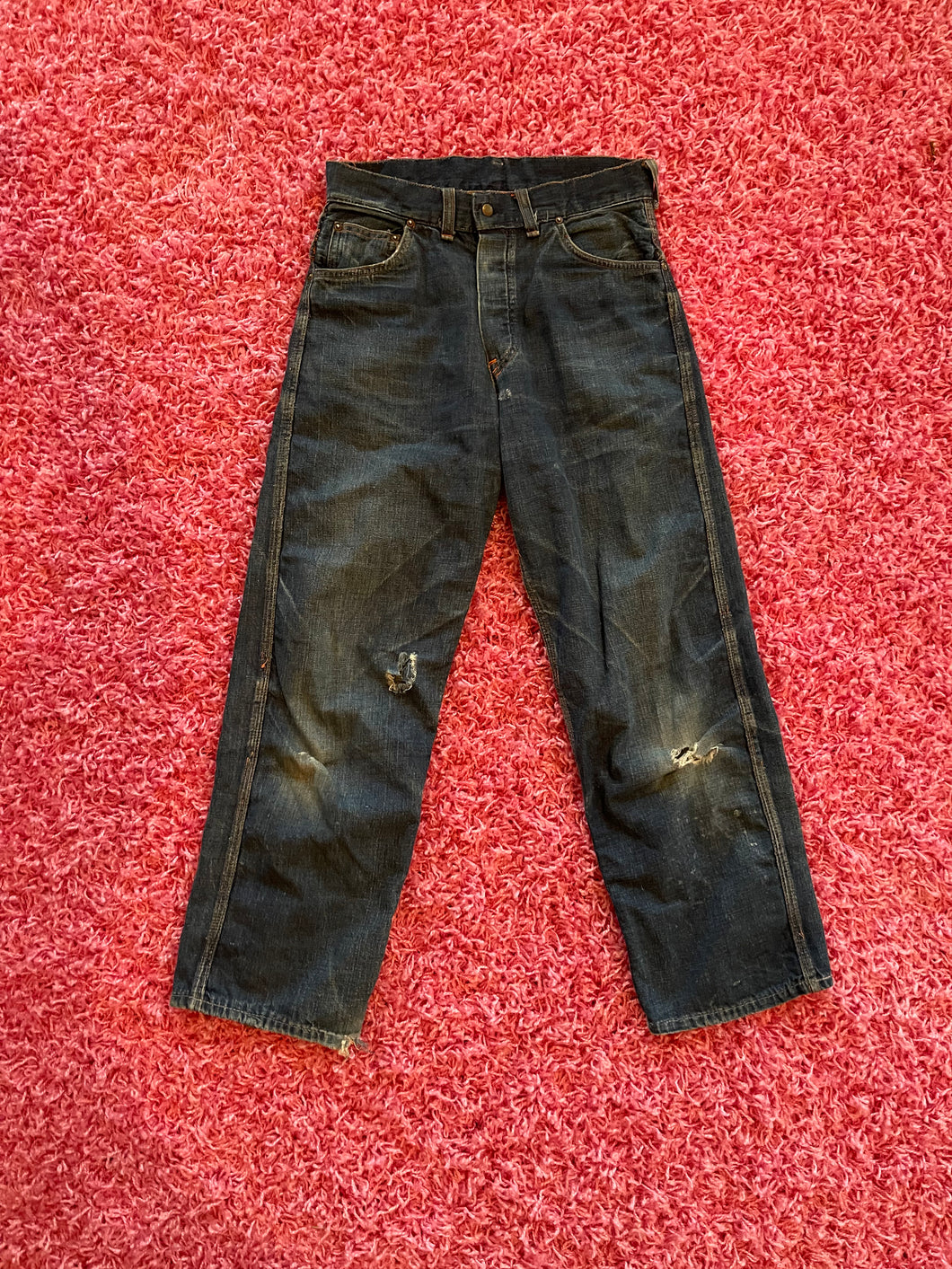RARE 40s buckle back jeans