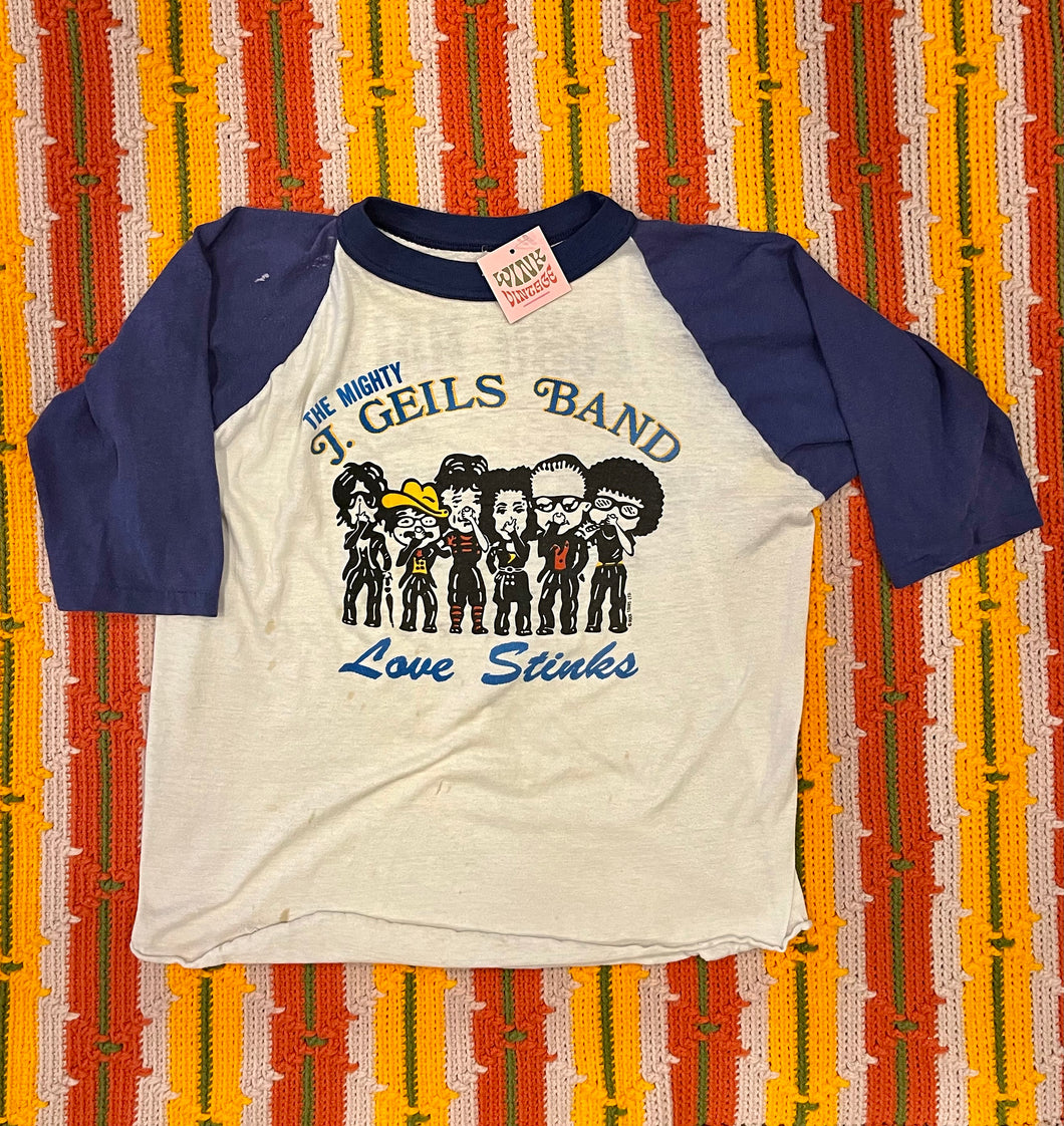 J. Geils Band 1980 Love Stinks Tour Tee